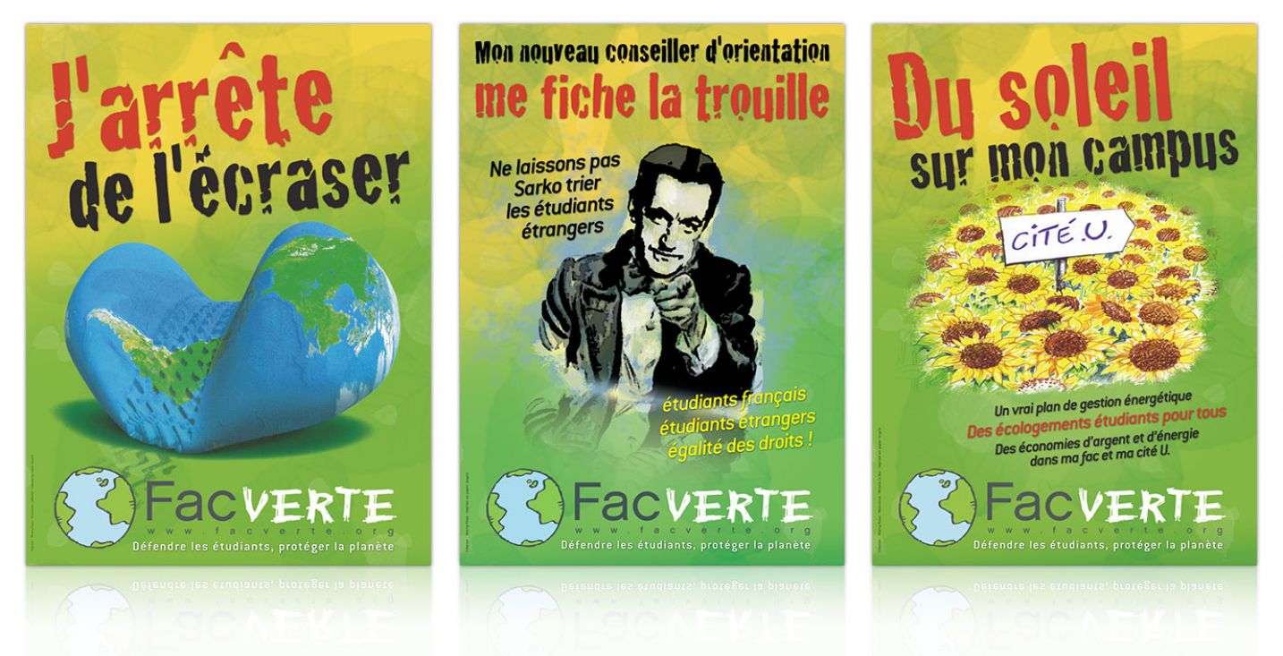 © Thierry Palau - Création affiches Fac Verte