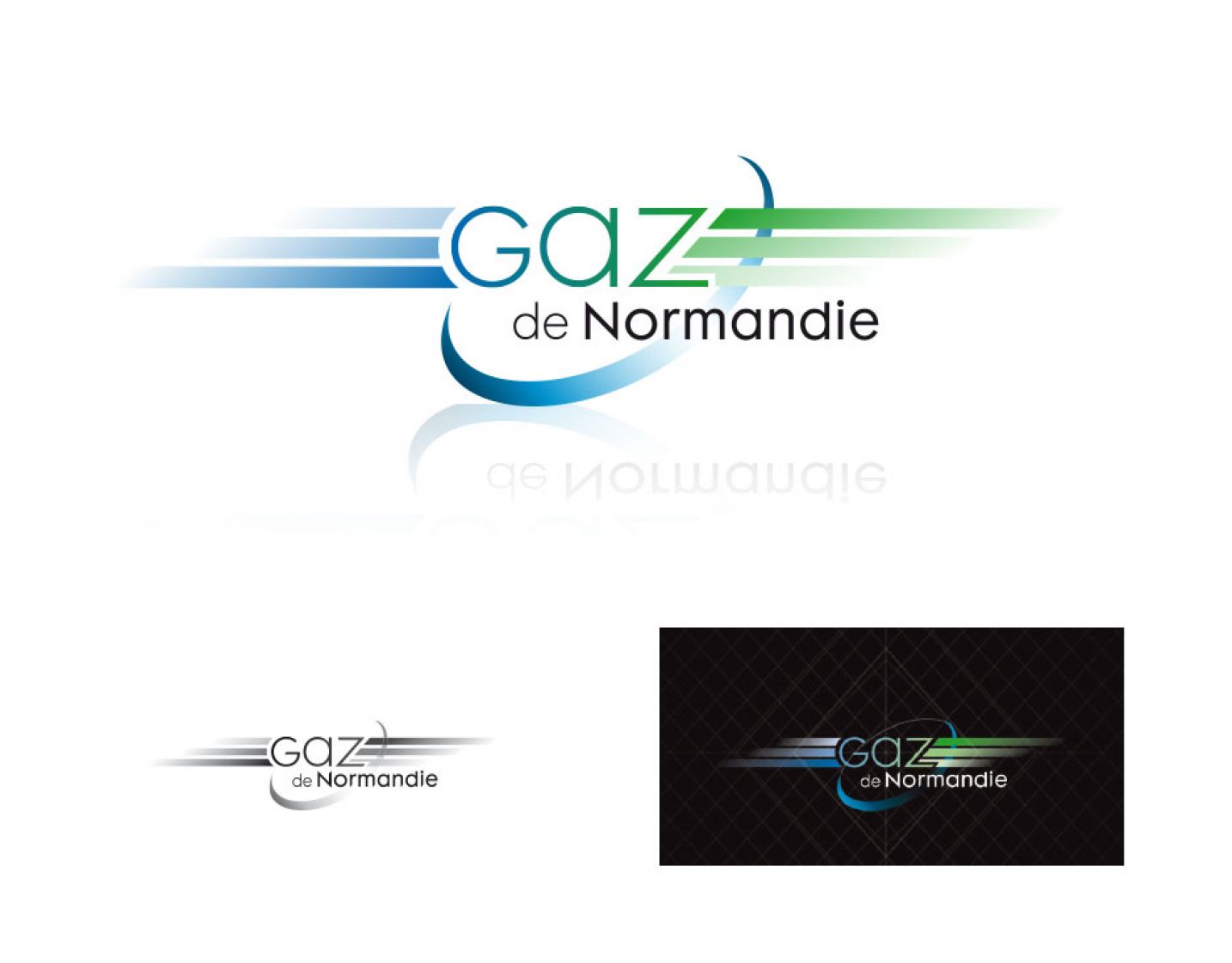 © Thierry Palau & Ian Lobry - Création logo Gaz de Normandie