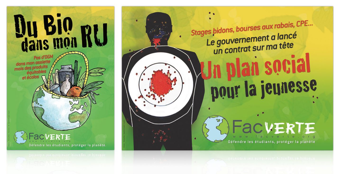 © Thierry Palau - Création affiches Fac Verte