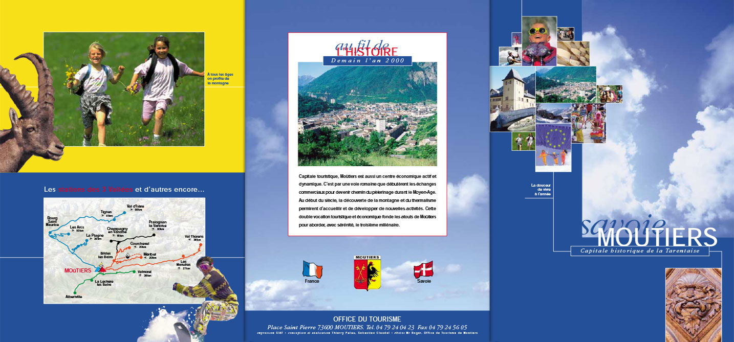 Thierry Palau Brochure Office du tourisme de Moutiers