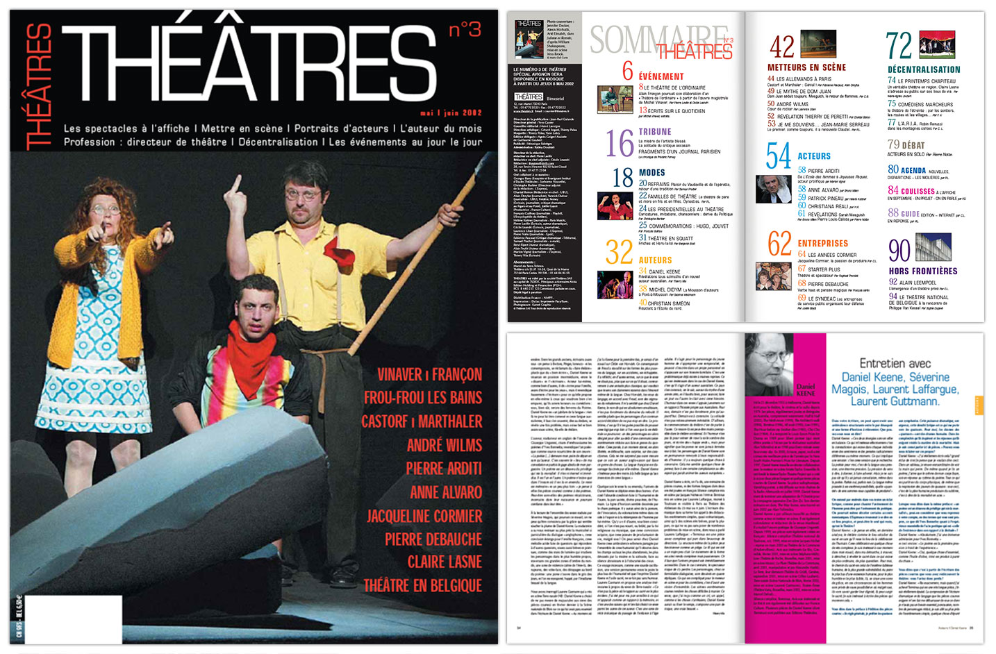 Thierry Palau Magazine Théâtres