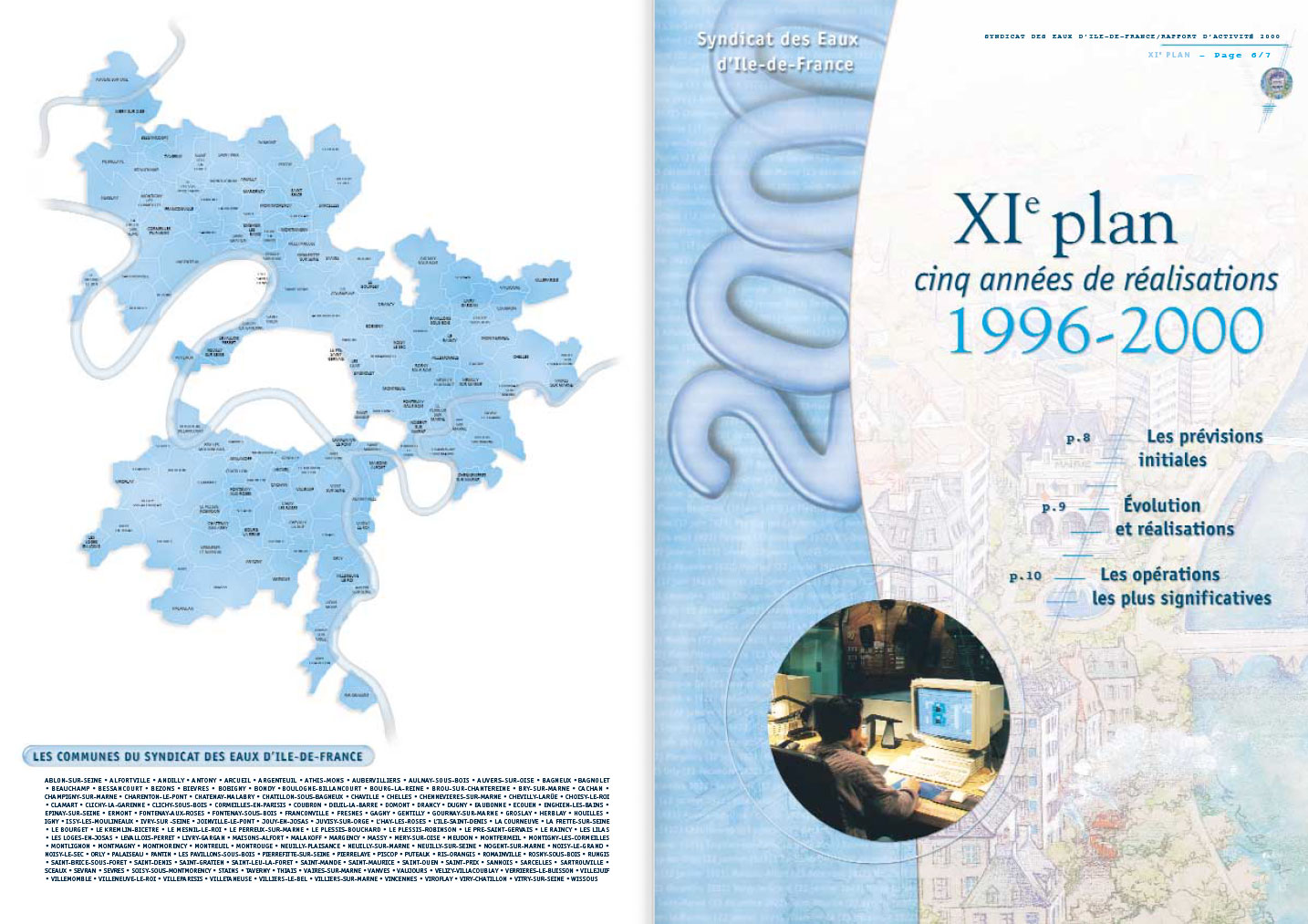 © Thierry Palau - rapport annuel Syndicat des Eaux d'Ile-de-France (Sedif)