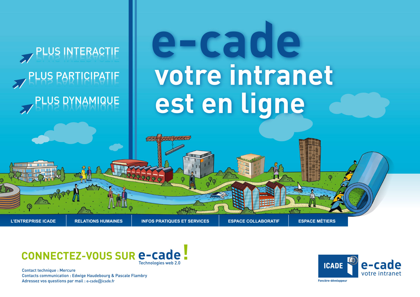 © Thierry Palau & SQLI - Création affiche Icade