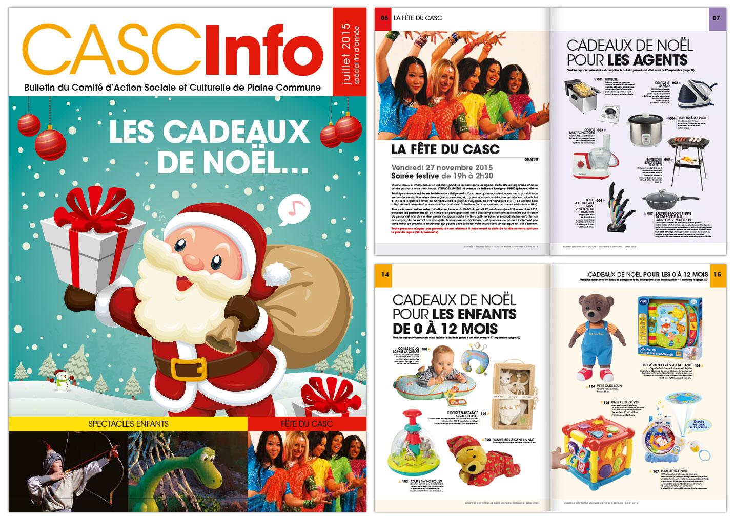 © Thiery Palau - Création 2015 de CASC Info, le journal du CASC de Plaine Commune